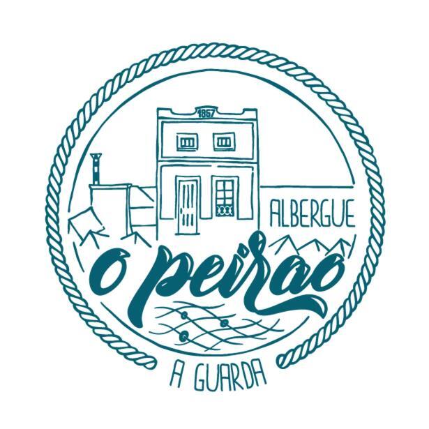 Albergue O Peirao A Guarda Eksteriør billede